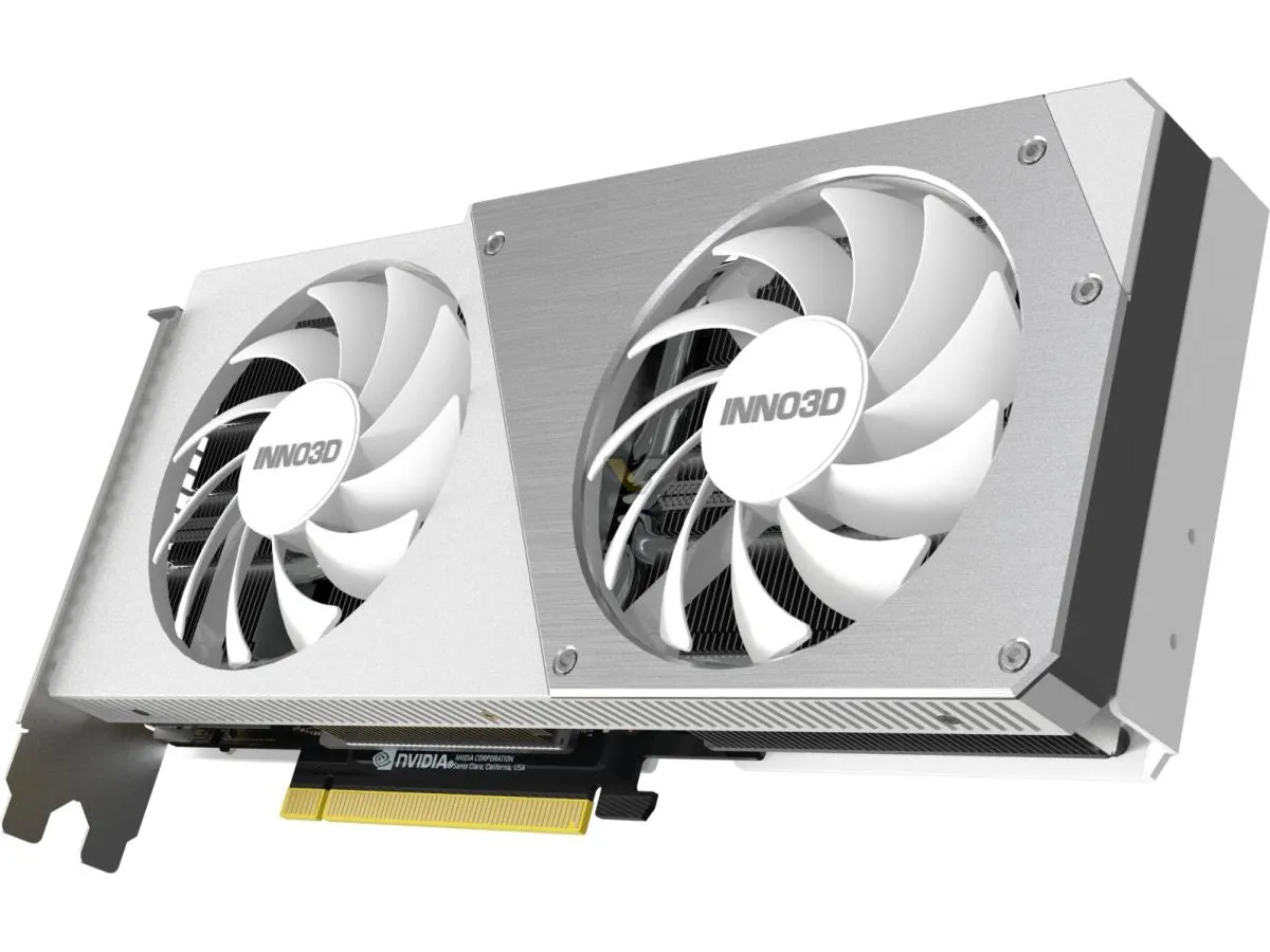 Inno3d Geforce Rtx 4070 Super Twin X2 Oc White - Graphics Card - Geforce Rtx 4070 Super - 12 Gb - White