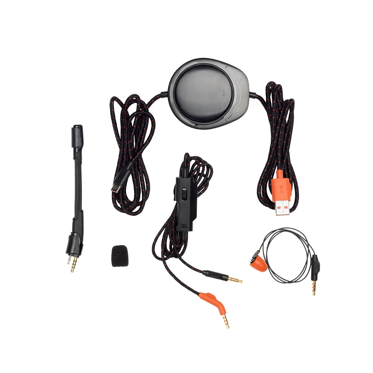 JBL Quantum ONE Wired Over-Ear USB Active Noise-Cancelling Gaming Headset (Open Box)