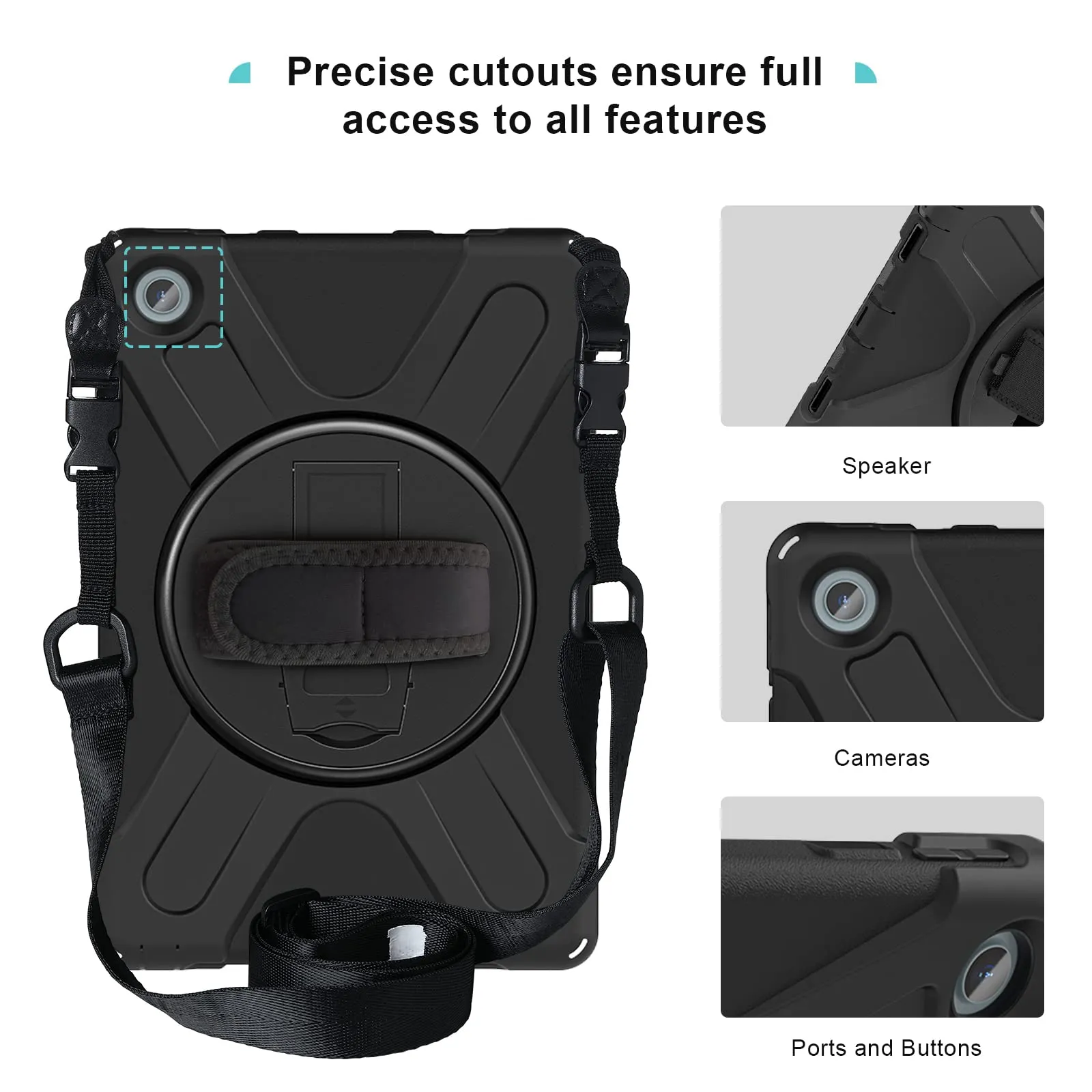 Lenovo Tab M10 Plus 10.6" 3rd Gen Heavy Duty Rugged Case | ProCase