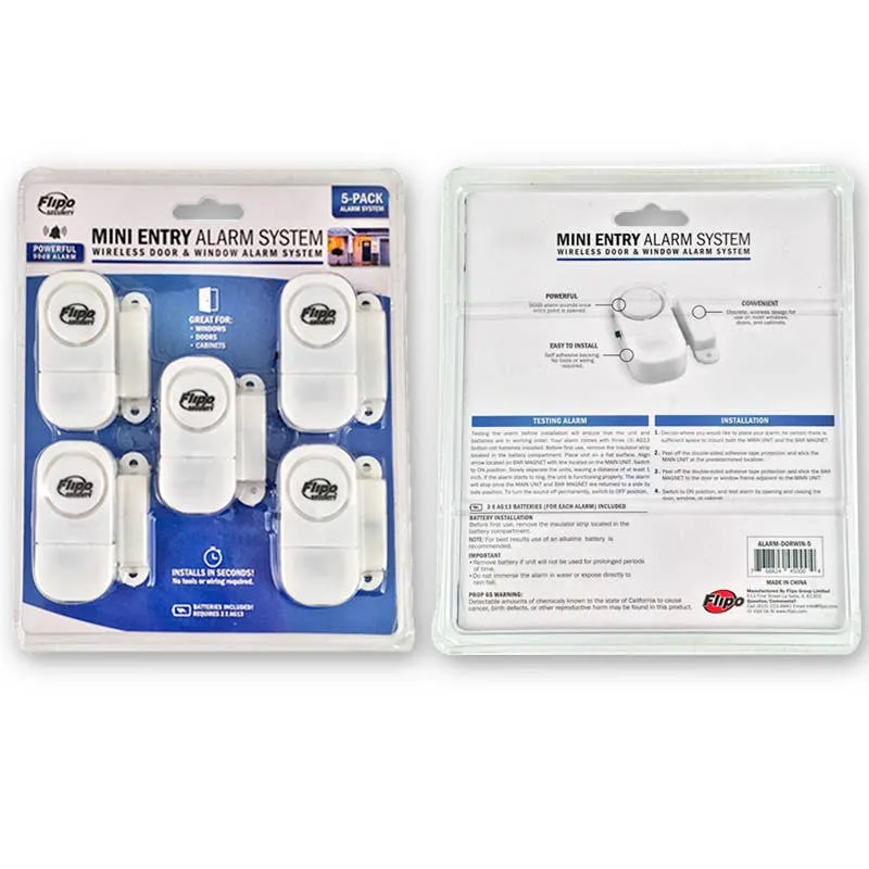 Mini Entry Alarm System - Wireless Door & Window Alarm System