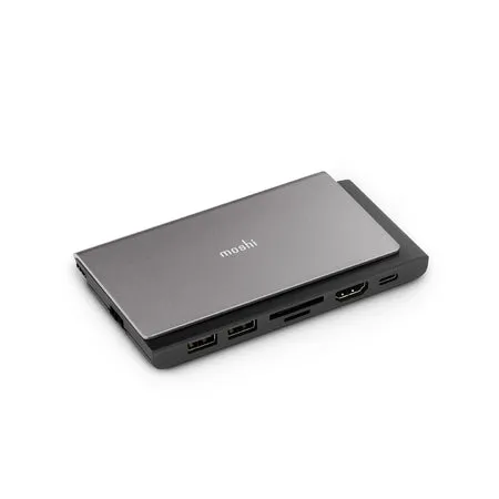 MOSHI Symbus Mini 7-in-1 Portable USB-C HUB - Gray