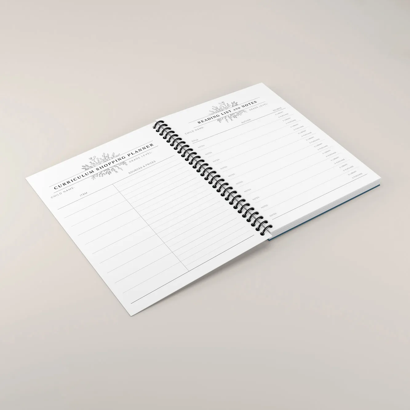 Mustard Seed Homeschool Planner | OS | WS