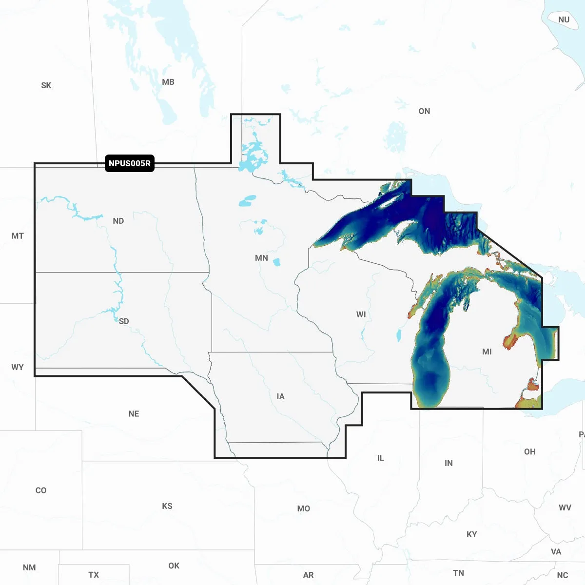 Navionics Platinum  NPUS005R U.S. North microSD