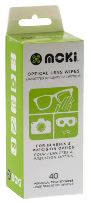 Optical Lens Wipes 40 Pack - MOKI