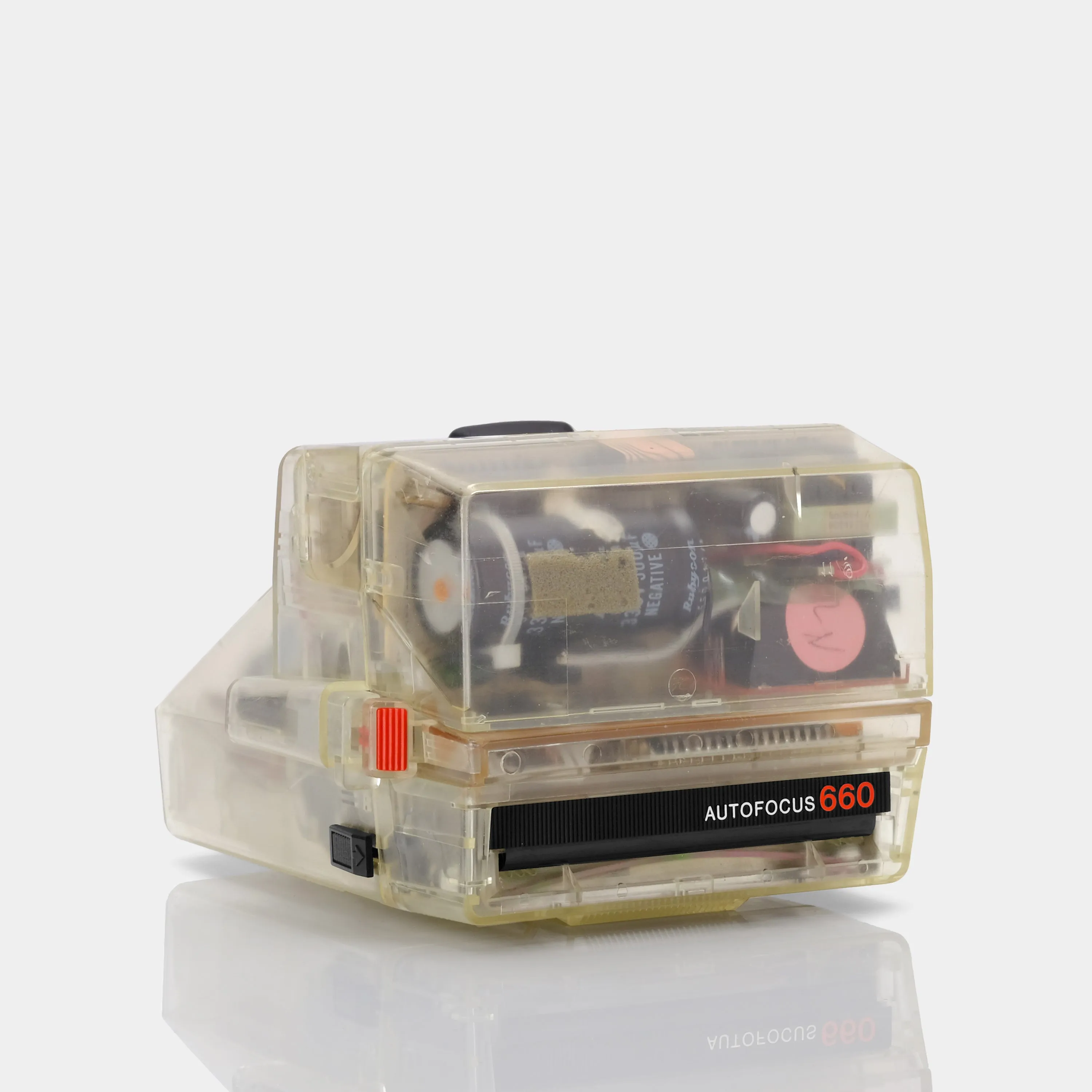 Polaroid Sun660 Transparent Clear Engineering Model Camera