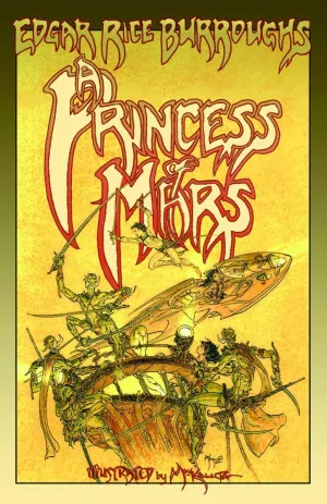 Princess Of Mars Illustrated Prose HC
