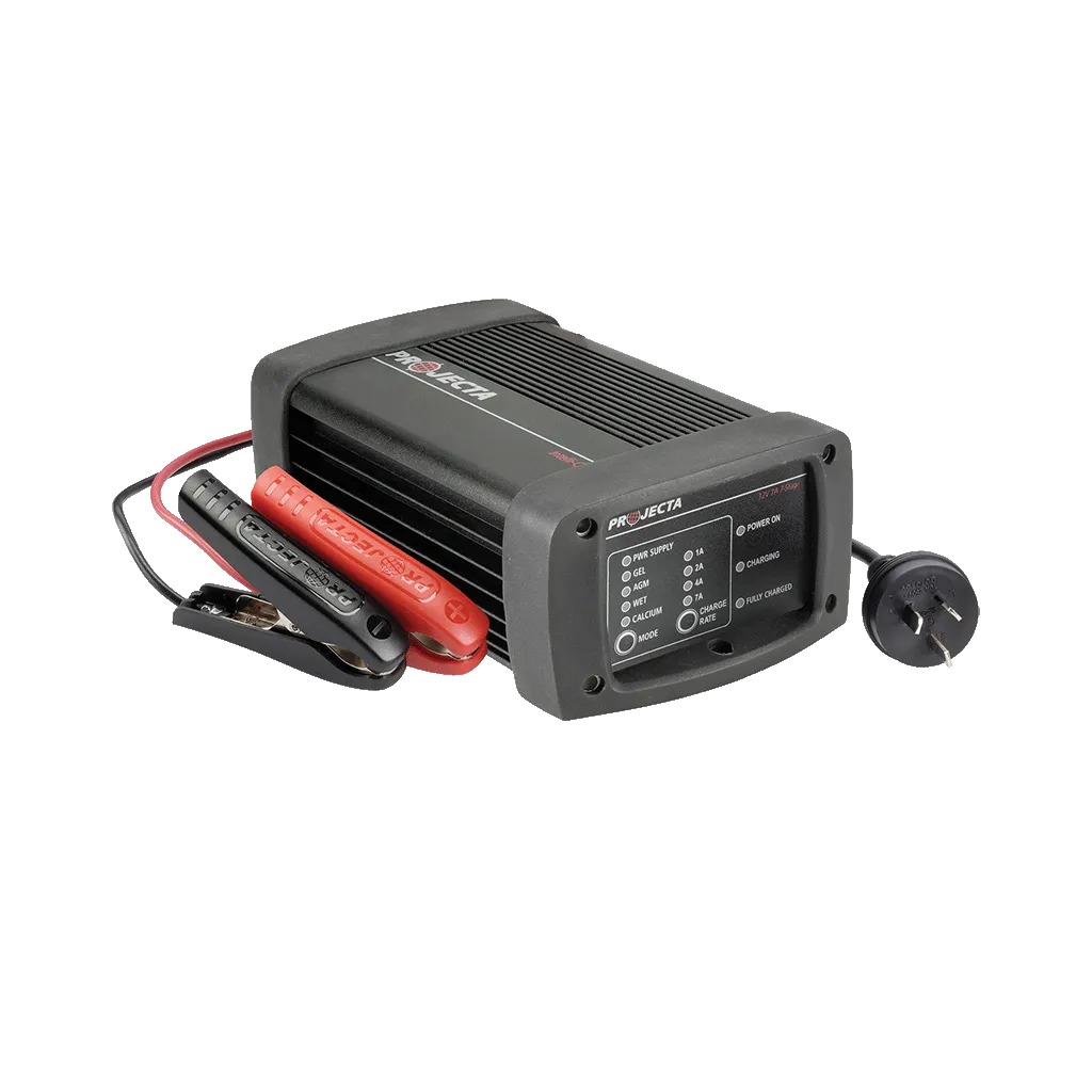 PROJECTA Intelli-Charge 7A 12V Battery Charger 7 Stage Auto IC700W