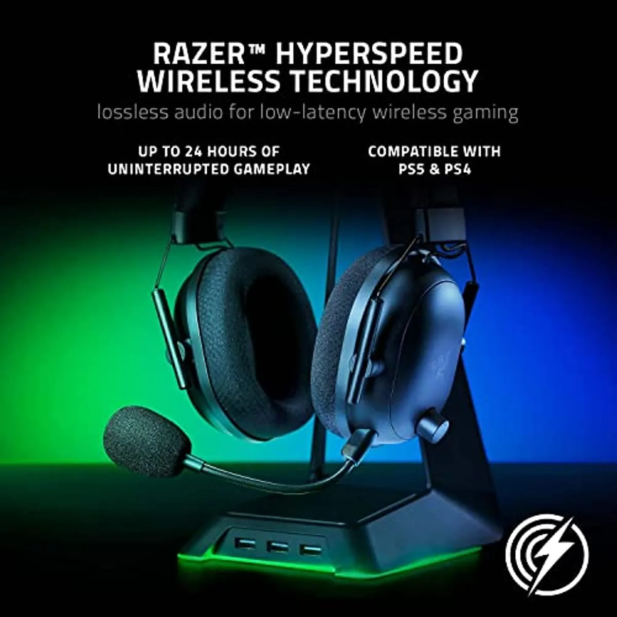 Razer Blackshark V2 Pro Wireless Esports Headset with Supercardioid Mic & Noise Cancellation