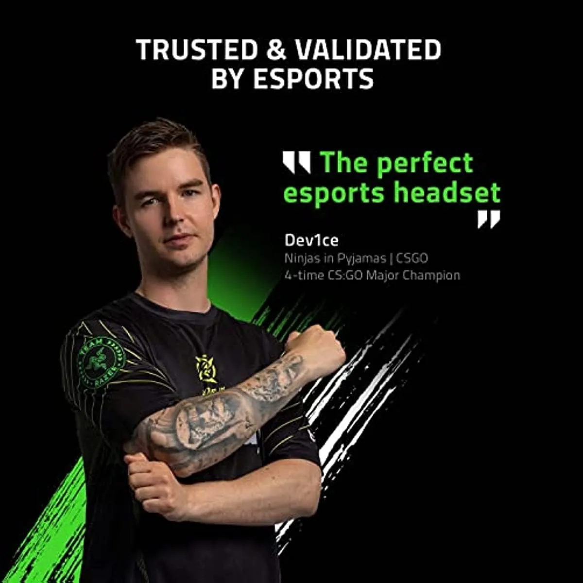 Razer Blackshark V2 Pro Wireless Esports Headset with Supercardioid Mic & Noise Cancellation
