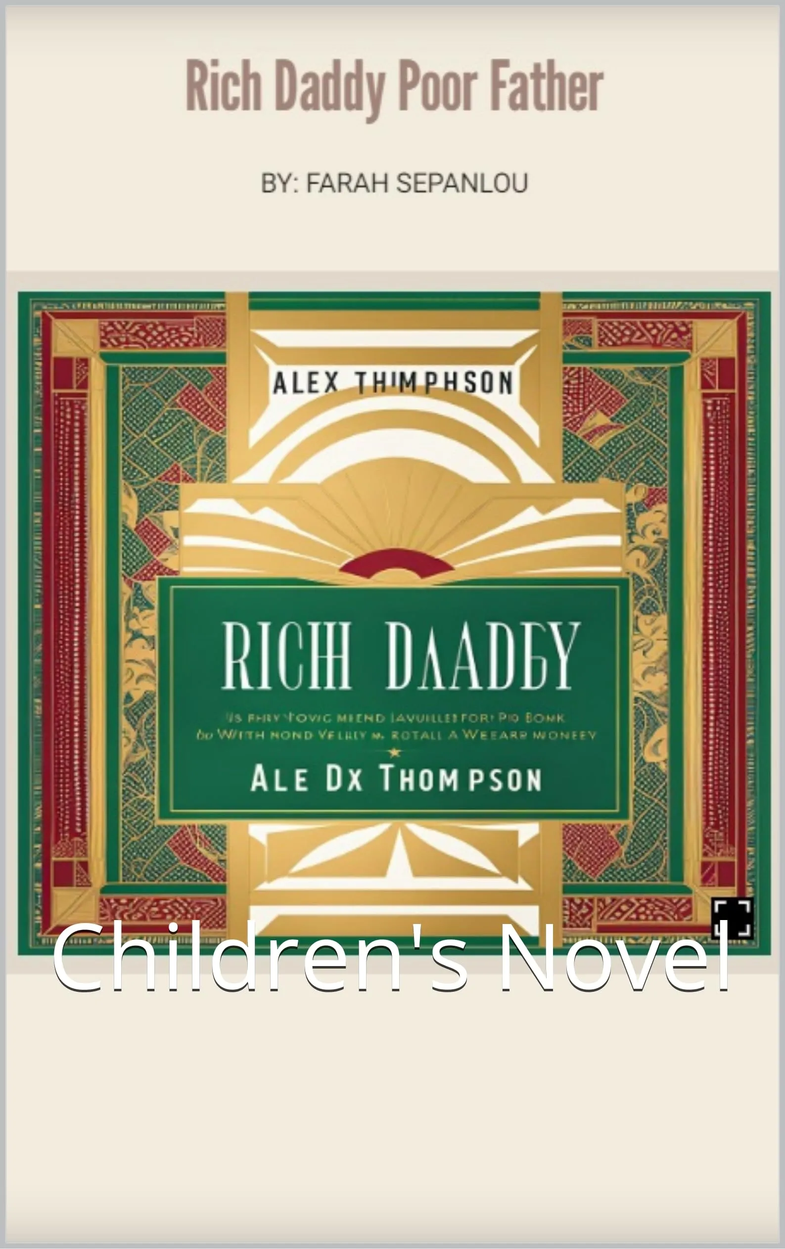 Rich Daddy Poor Father: Children's Novel