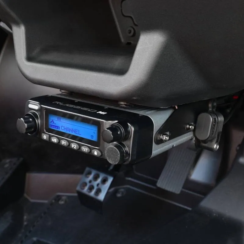 Rugged Radios Polaris RZR XP Complete Communication Kit with Rocker Switch Intercom and 2-Way Radio - G1 GMRS