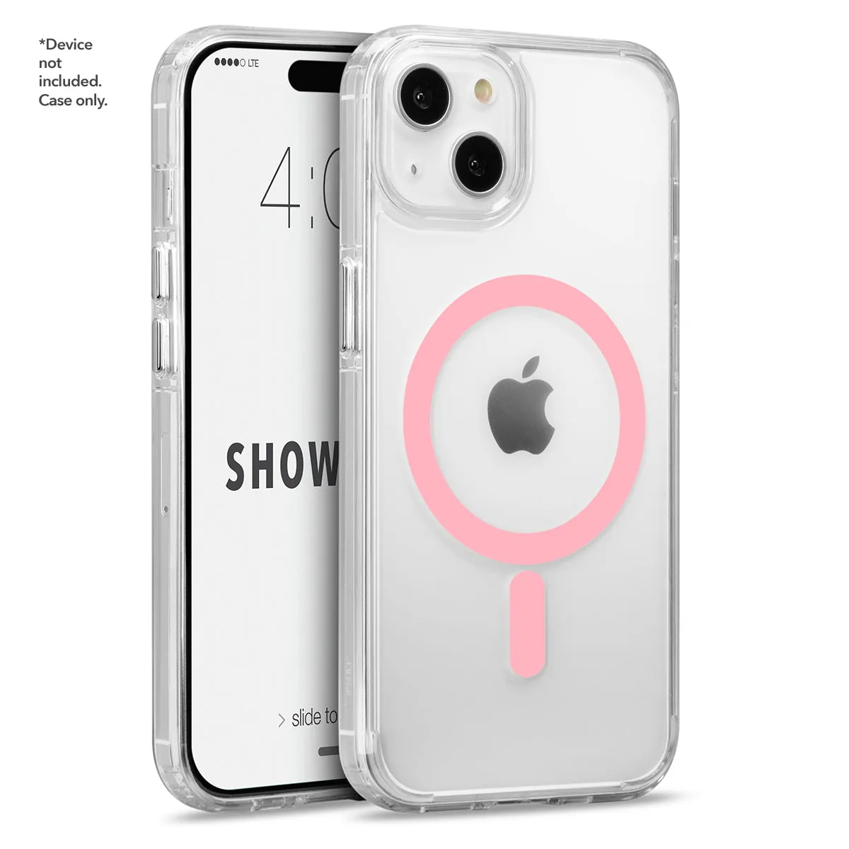 Showcase Halo - iPhone 15 Plus/ iPhone 14 Plus Pink w/ MagSafe Case