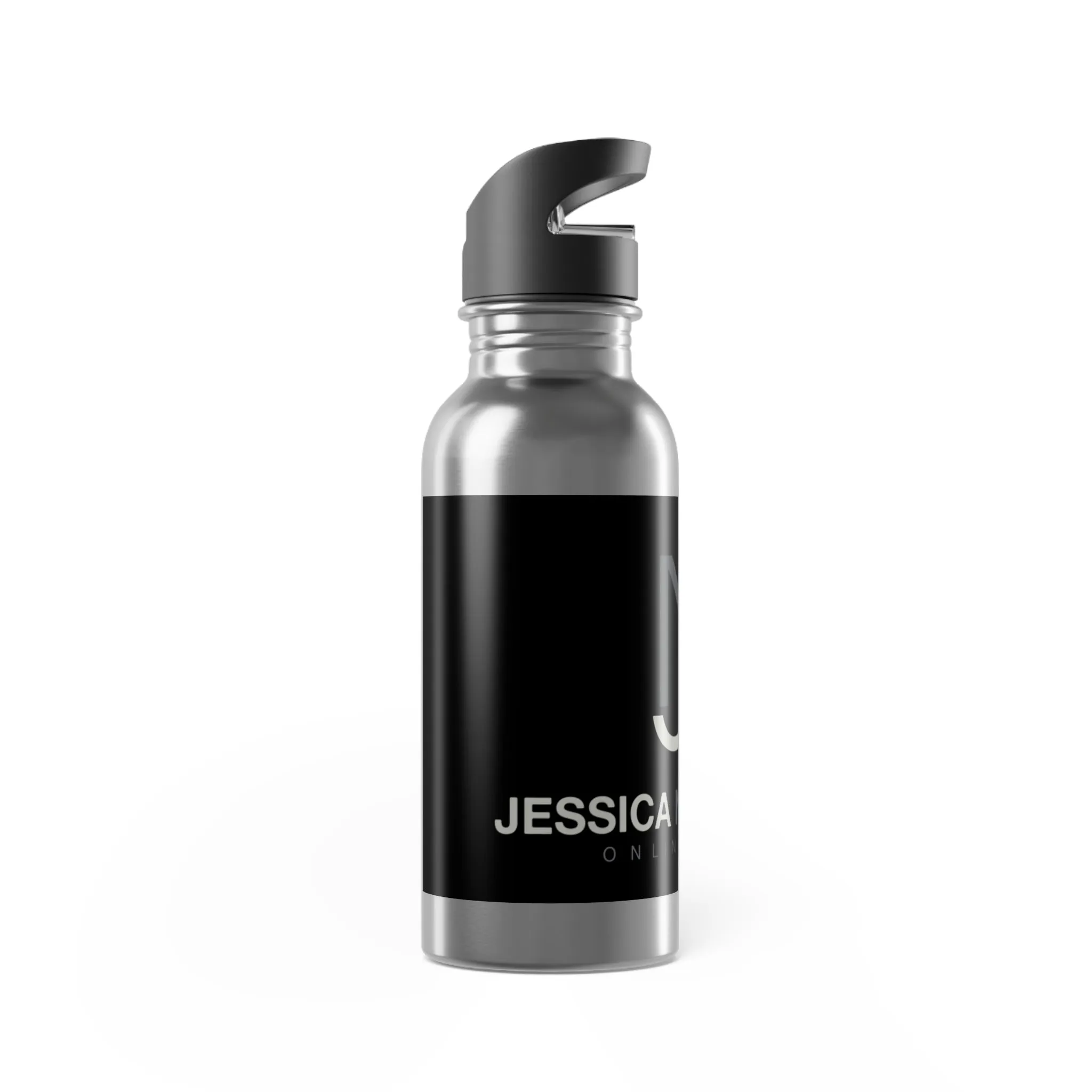 Stainless Steel Water Bottle With Straw, 20oz