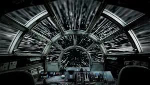Star Wars Millennium Falcon Peel and Stick Mural