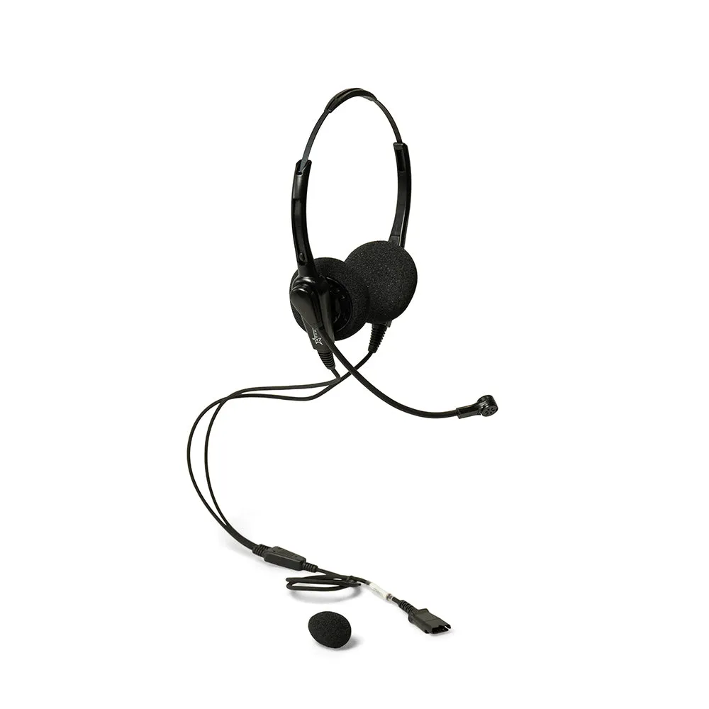Starkey S400-PL Call Center Headset with Passive Noise Canceling Mic (Cable sold separately.)