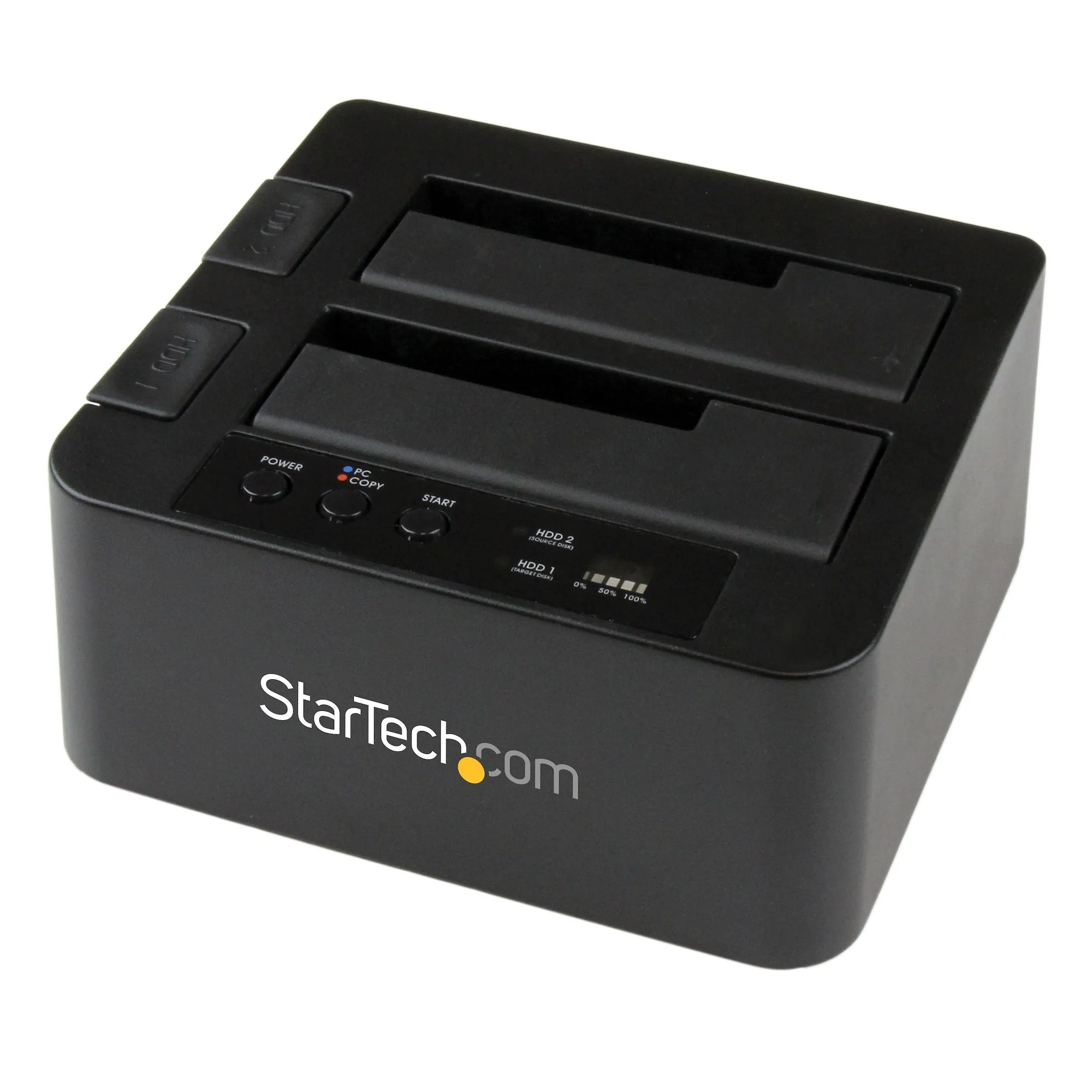 Startech.Com Dual Bay Hard Drive Duplicator, Standalone Usb 3.0 (5 Gbps) Esata To 2.53.5 Sata Iii Hddssd Clonercopier, H
