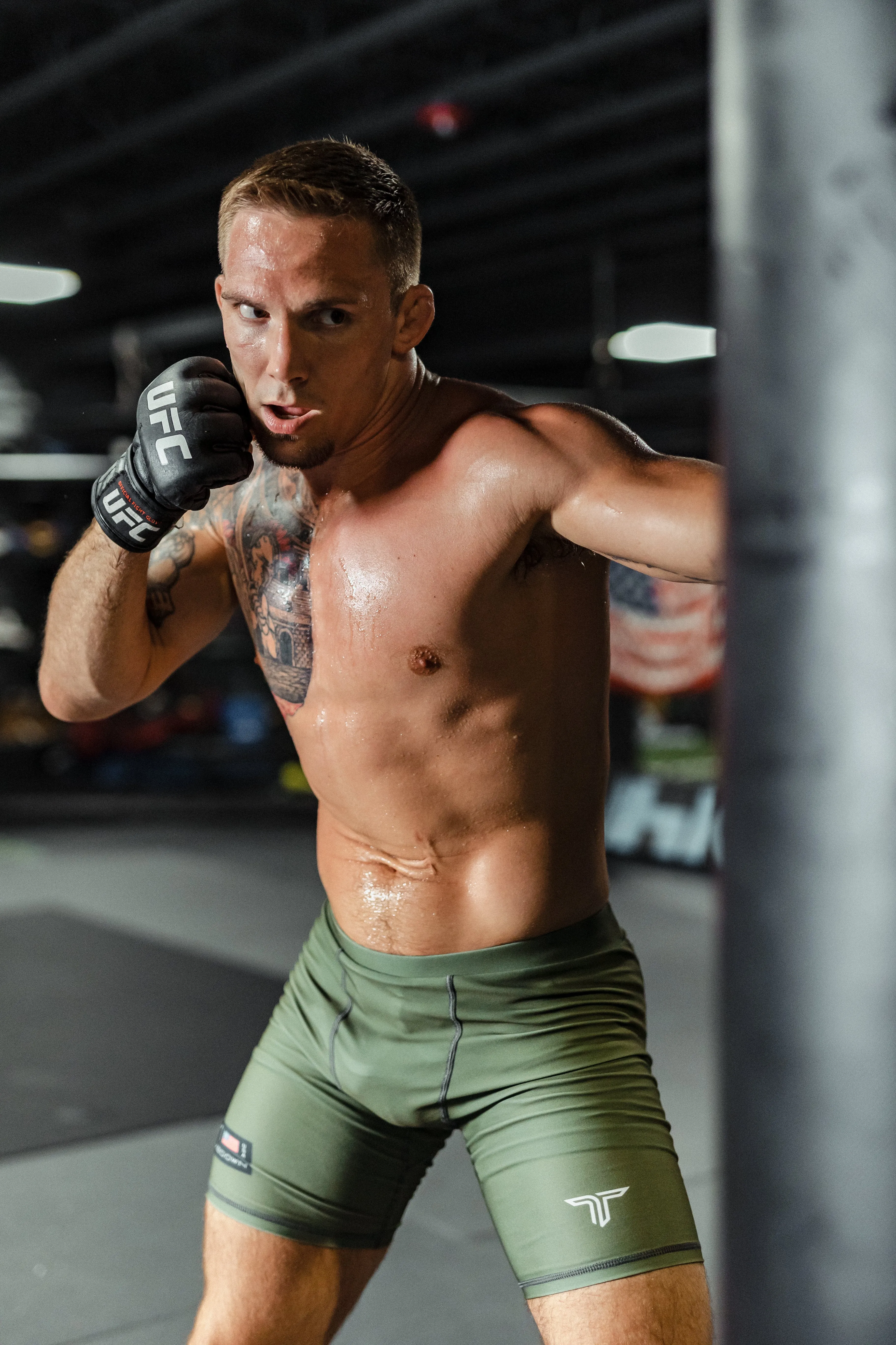 TD-CS-010 360 Custom Compression Shorts