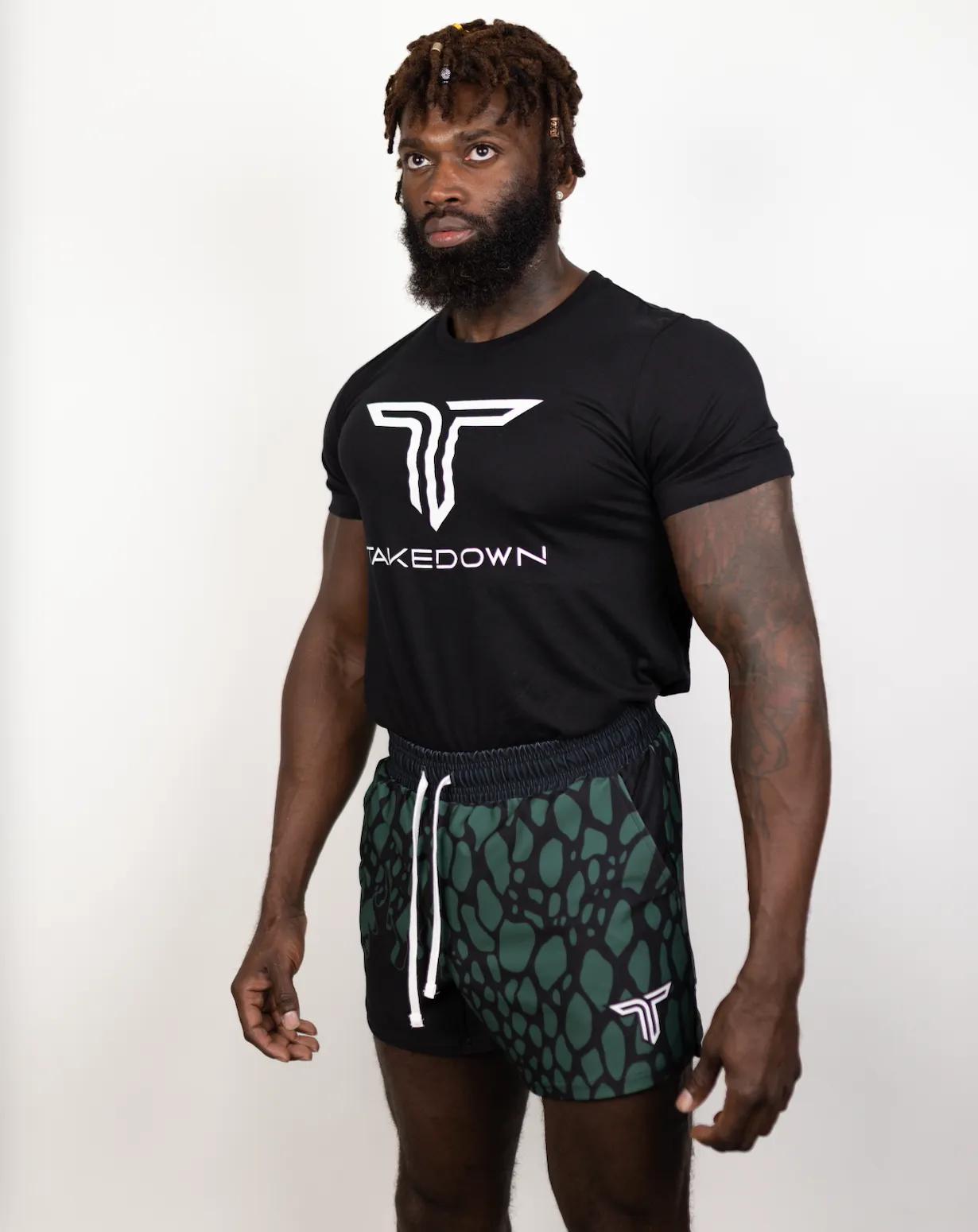 TD-GS-001 360 Custom Gym Shorts (5"&7 Inseam)
