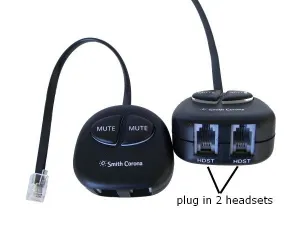 Telecoach Training Adapter for Plantronics H/HW Headsets