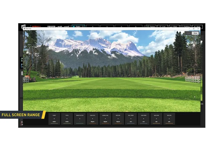 Uneekor QED Launch Monitor & Golf Simulator