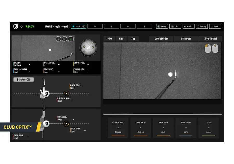 Uneekor QED Launch Monitor & Golf Simulator