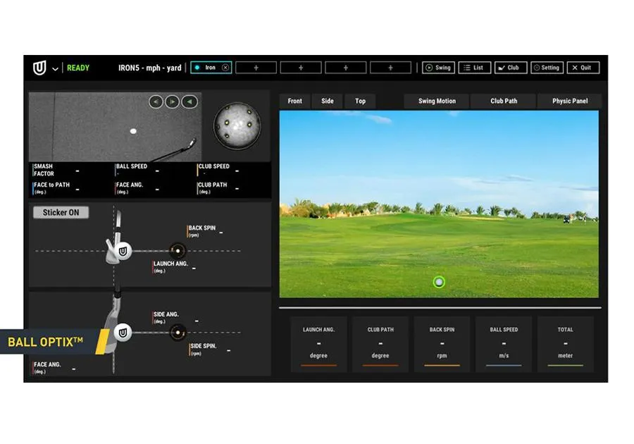 Uneekor QED Launch Monitor & Golf Simulator
