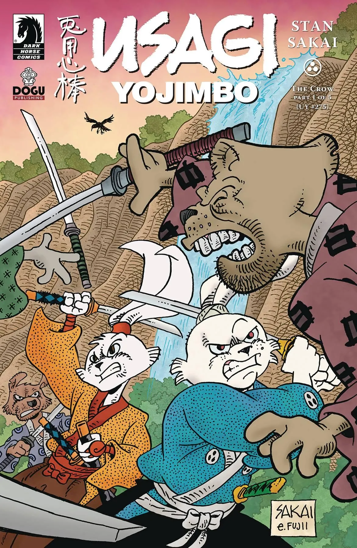 USAGI YOJIMBO CROW #1 CVR A SAKAI