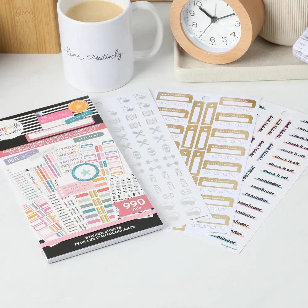 Value Pack Stickers - Essentials Trackers & Checklists